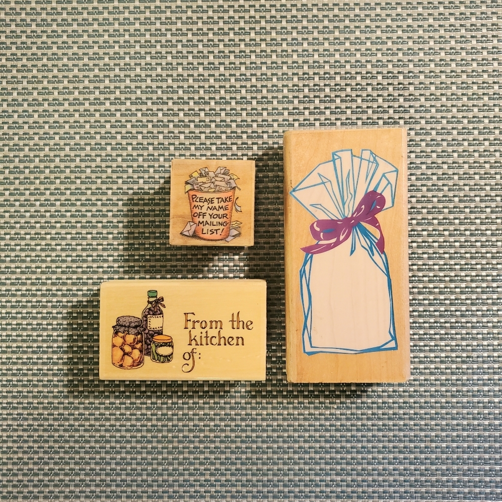 VTG Cute home kitchen Stamps